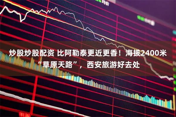 炒股炒股配资 比阿勒泰更近更香！海拔2400米“草原天路”，西安旅游好去处